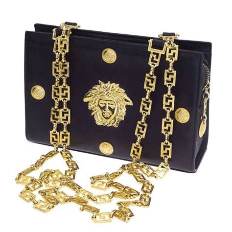 versace medusa chain bag|versace medusa clutch bag.